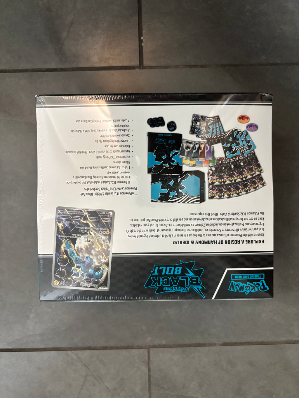 Pokemon center black bolt Etb